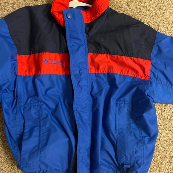 Columbia sportswear vintage jacket lightly used .. boys 10/12 - Picture 5 of 6